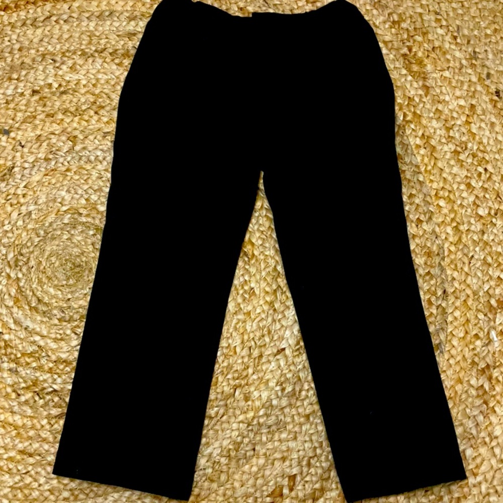 Boys Black Uniform Dress Pants Size 4